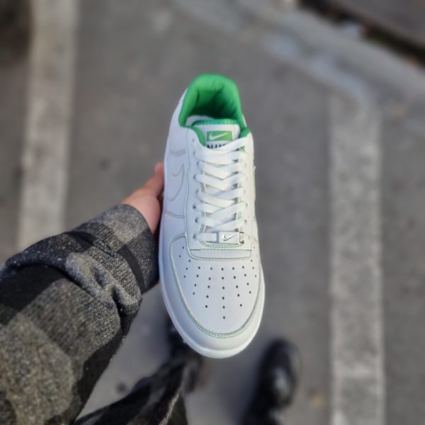 کفش سفید سبز زنانه