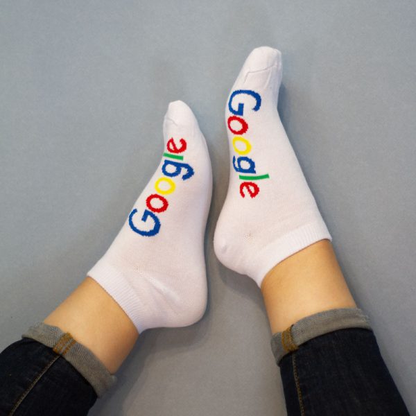جوراب مچی طرح گوگل