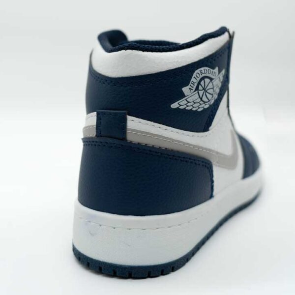 کفش اسپرت جردن 1 ساقدار سرمه ای سفید