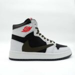 کتونی ترویس ساقدار سفید مشکی