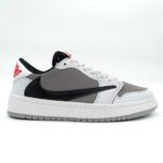 کتونی ترویس سفید طوسی