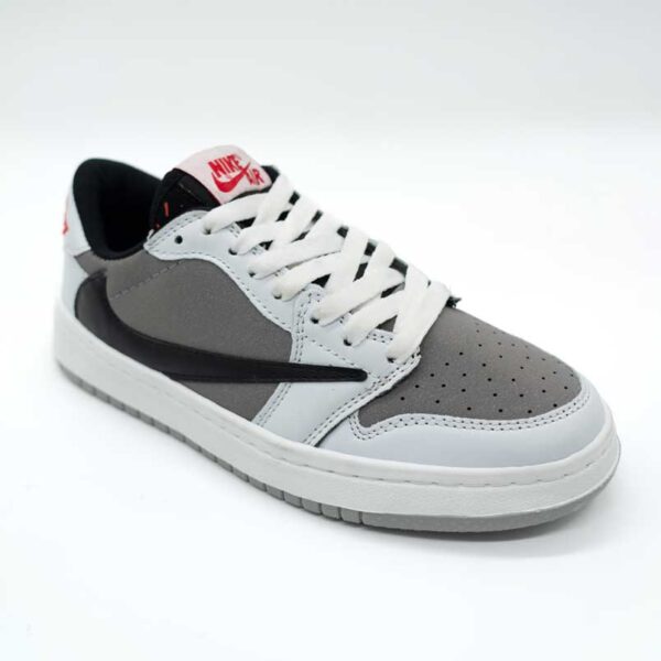 کتونی ترویس سفید طوسی پسرانه و دخترانه