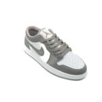 کتونی جردن 1 سفید طوسی پسرانه