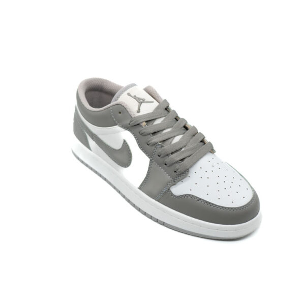 کتونی جردن 1 سفید طوسی پسرانه