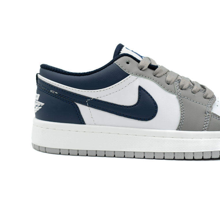 کتونی جردن 1 سفید سرمه ای ترند