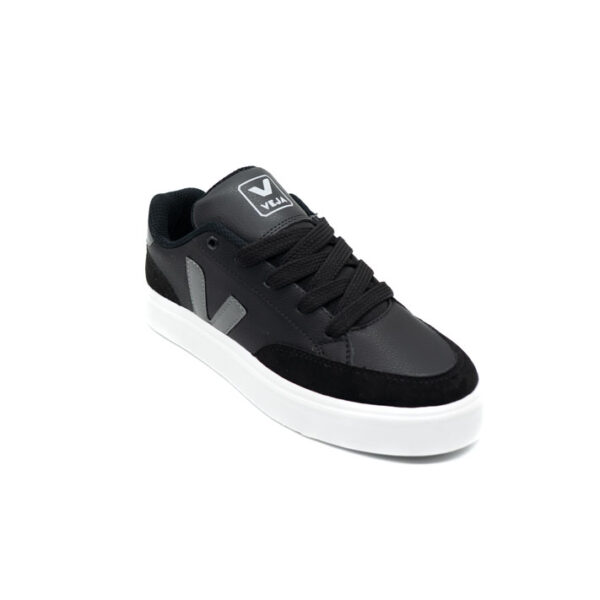 کتونی Veja مشکی طوسی ست دخترانه و پسرانه