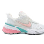 کتونی نایک V2K سفید صورتی دخترانه