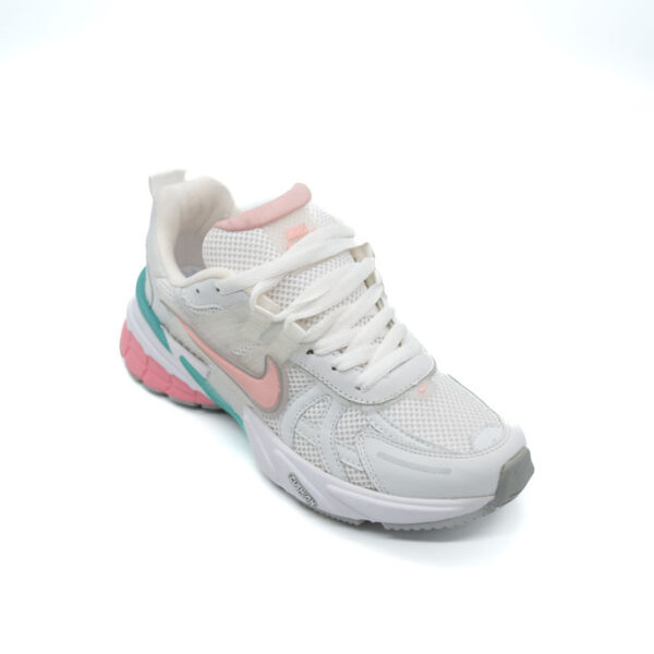 کتونی نایک V2K سفید صورتی زنانه