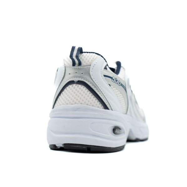 کتونی نیوبالانس 530 سفید نقره ای ست زوج