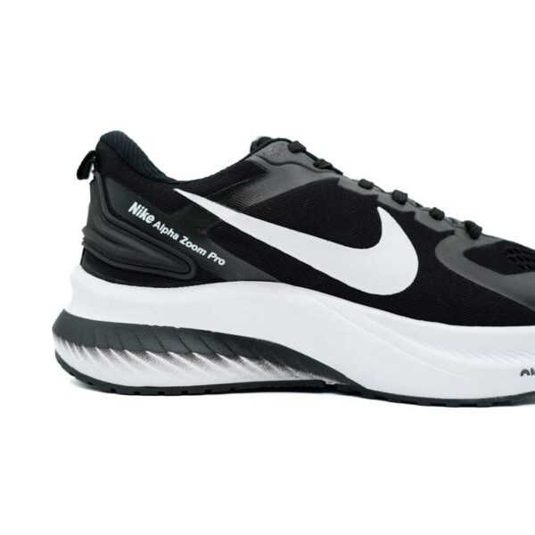 کتونی نایک آلفا زوم مشکی سفید مردانه