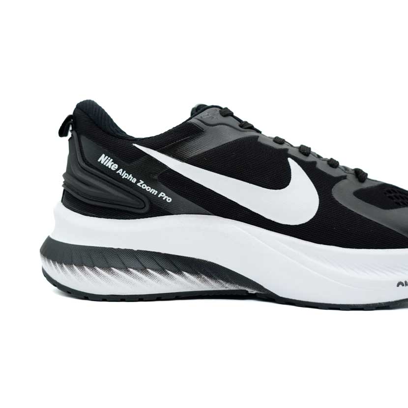 کتونی نایک آلفا زوم مشکی سفید مردانه