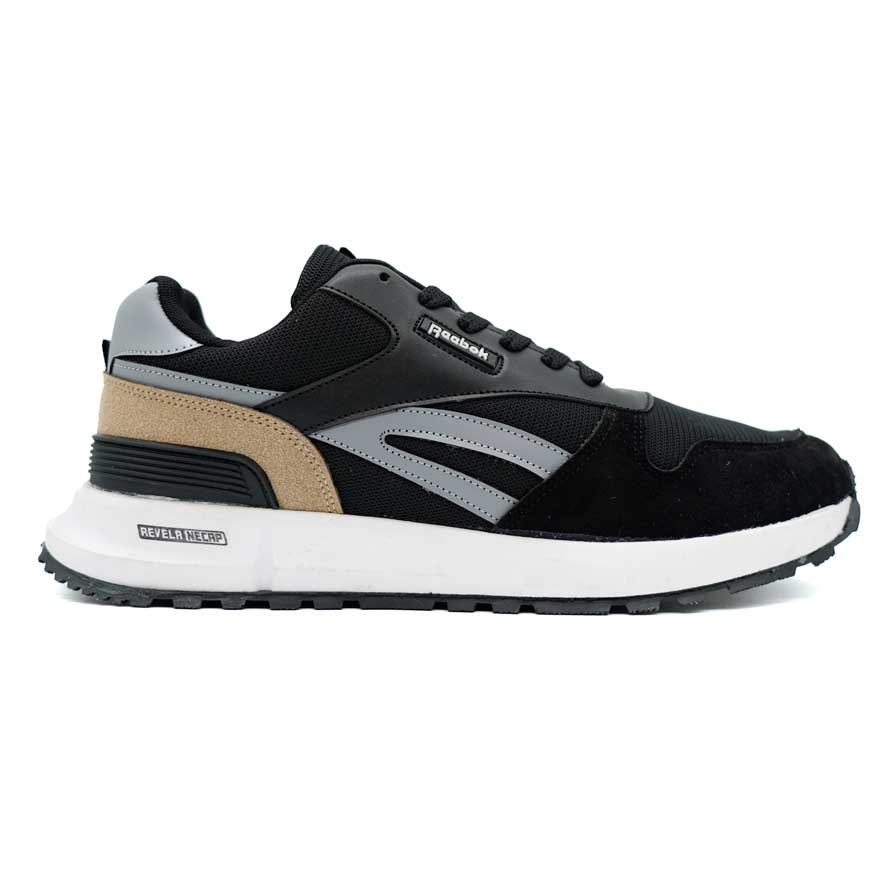 کتونی ریبوک گلاید مشکی کرم بزرگپا