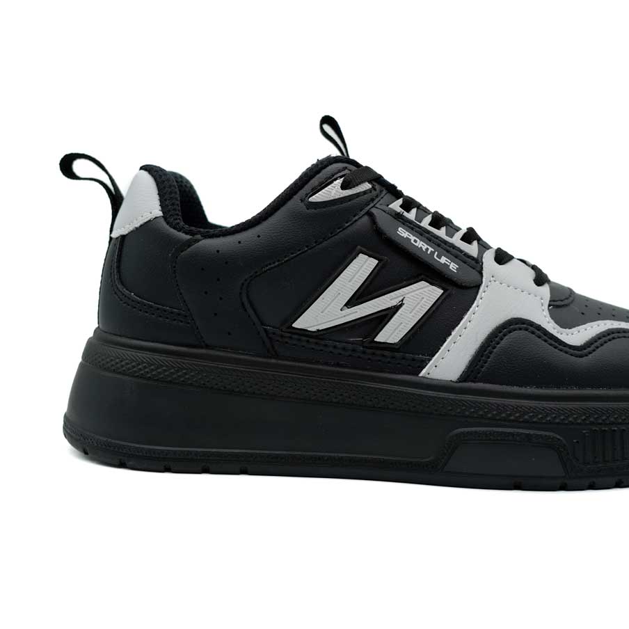 کتونی نیوبالانس اسپرت مشکی سفید دخترانه