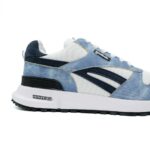 کتونی ریبوک گلاید سفید آبی سایز 48