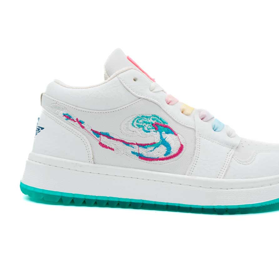 جردن 1 گلف سفید سبز دخترانه