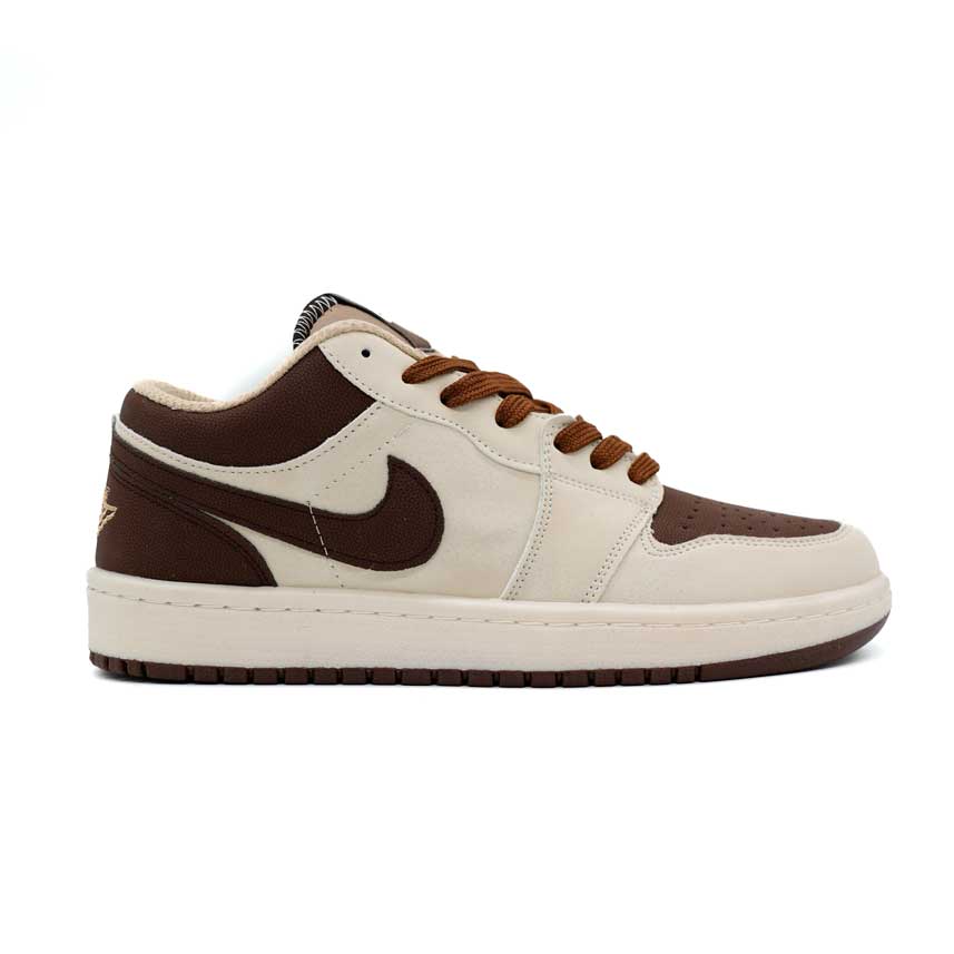 کتونی جردن وان قهوه ای کرم