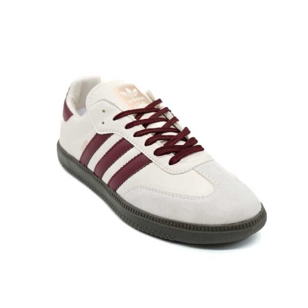 کتونی سامبا کرم زرشکی زنانه