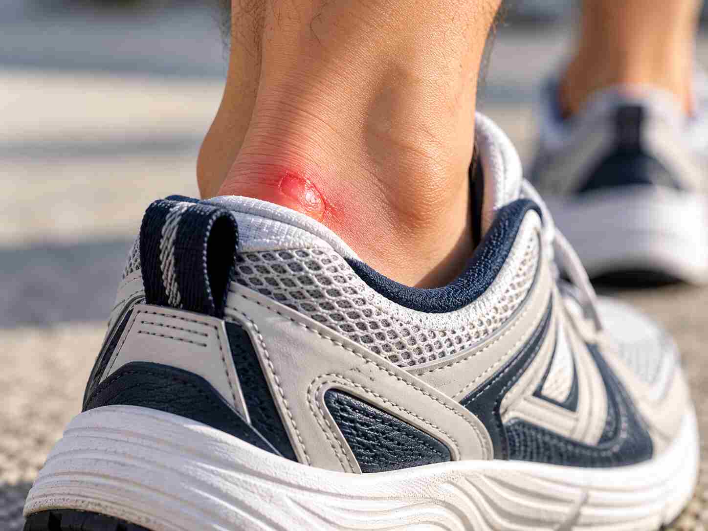 علت زدن پشت پا توسط کفش و ایجاد زخم روی پاشنه