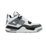 کتونی زنانه جردن 4 سفید طوسی کد 54790