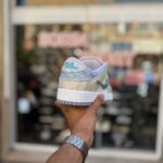 کفش نایک دراگون کرم آبی مردانه
