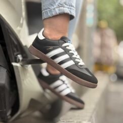 کتونی آدیداس سامبا مشکی سفید