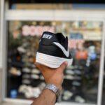کتونی ایرفورس مشکی سفید بزرگپا