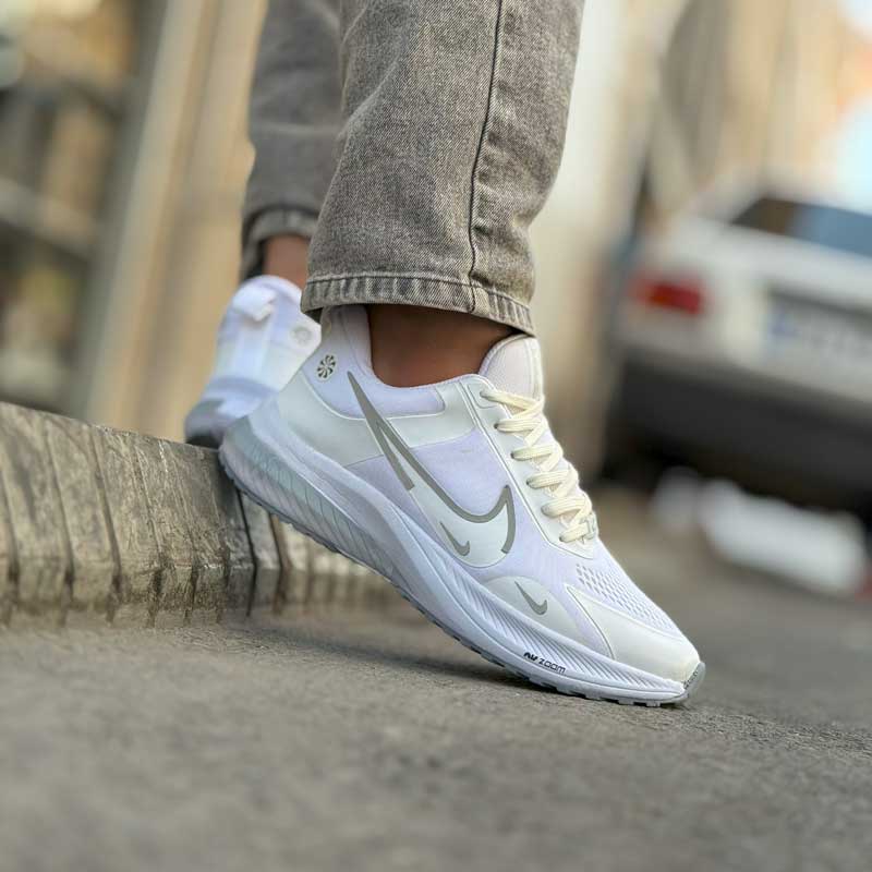 کتونی نایک زوم سفید بزرگپا