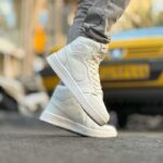 کتونی جردن 1 ساقدار تمام سفید