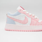 کتونی جردن 1 صورتی بنفش دخترانه