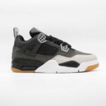 کتونی جردن 4 مشکی طوسی بزرگپا