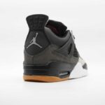 کتونی جردن 4 مشکی طوسی سایز 47