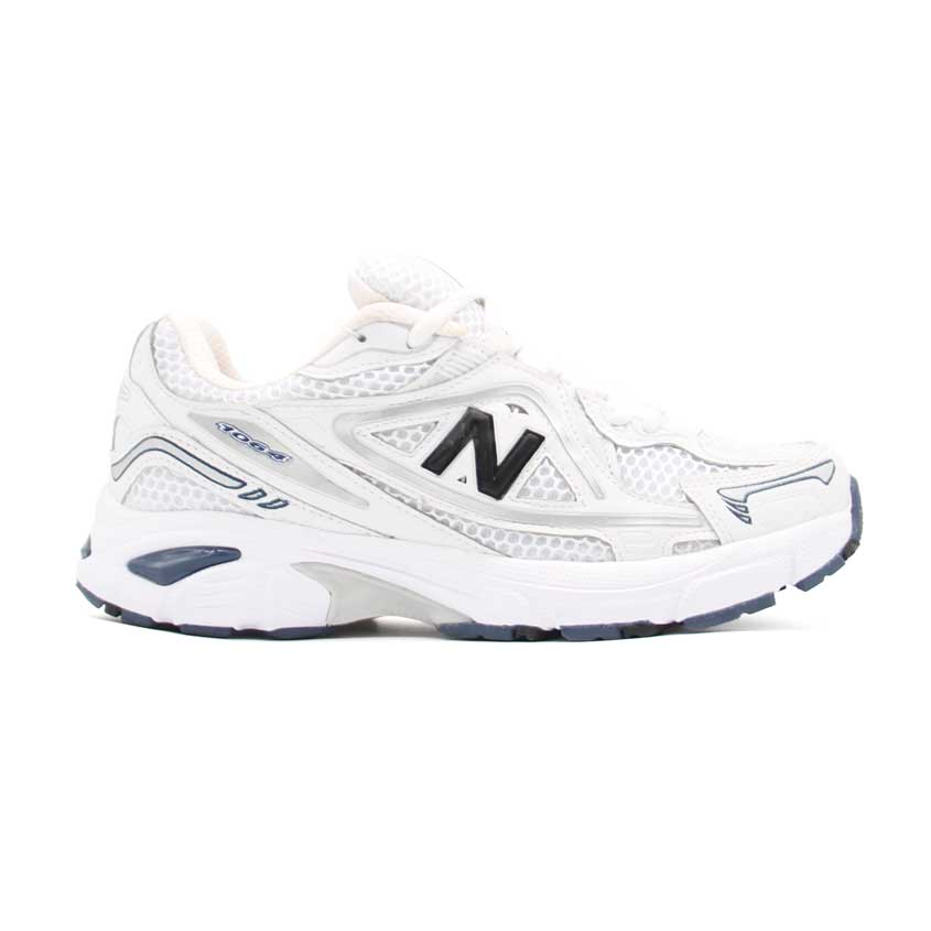 کتونی نیوبالانس 1064 سفید سرمه ای سایز 45