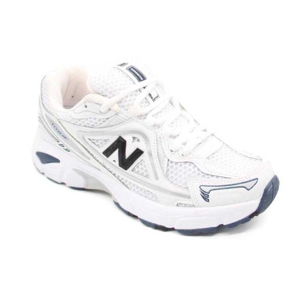 کتونی نیوبالانس 1064 سفید سرمه ای سایز 47