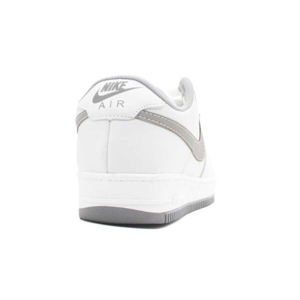 نایک ایرفورس سفید طوسی زنانه