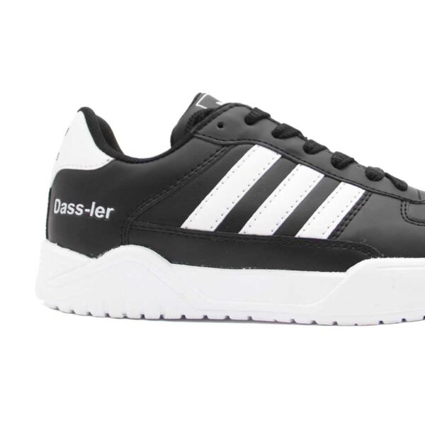 کتونی آدیداس داسلر مشکی سفید مردانه