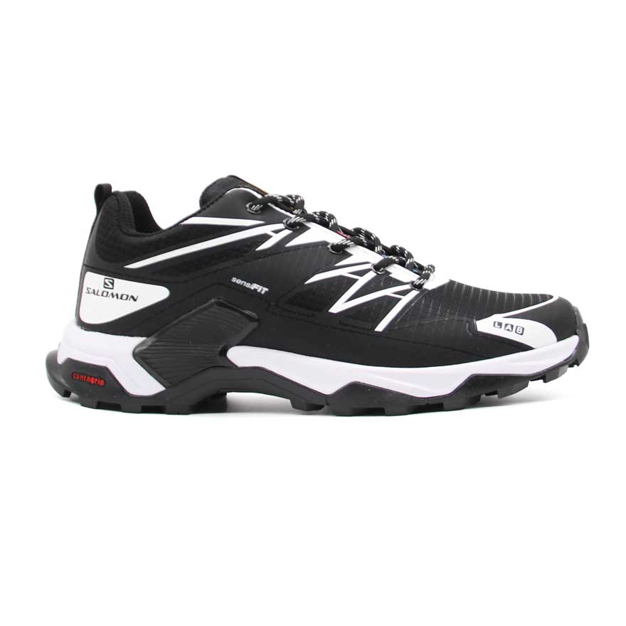 کتونی سالامون مشکی سفید سایز 48