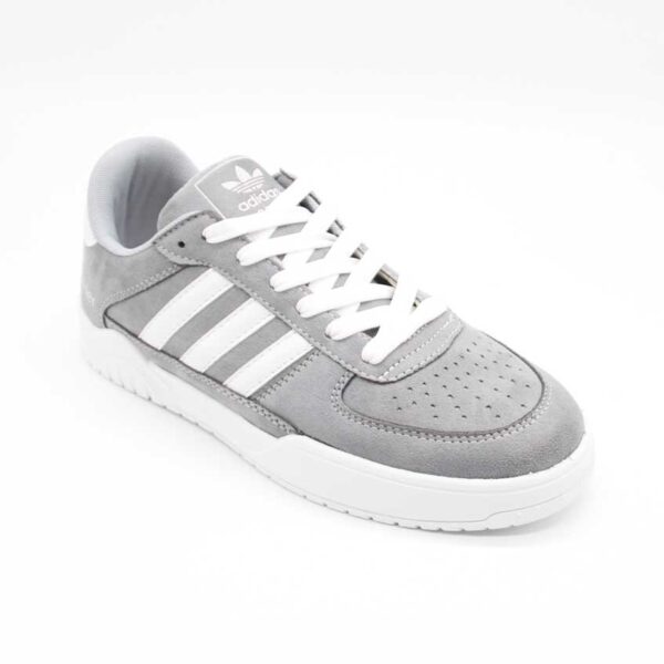 کتونی آدیداس داسلر طوسی سفید پسرانه