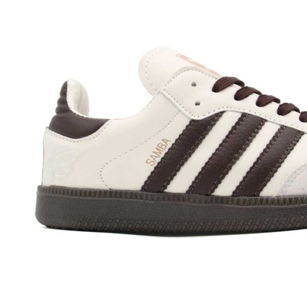 کتونی آدیداس سامبا کرم قهوه ای ترند