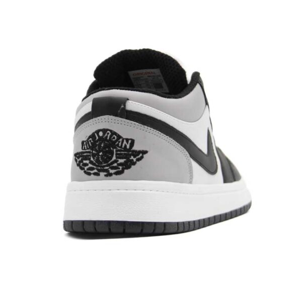 کفش اسپرت جردن 1 سفید طوسی مشکی